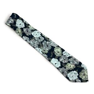Hugo Boss Abstract‎ Floral Designer Silk Tie